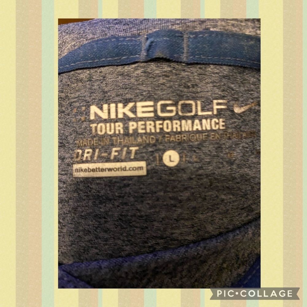 Nike Golf Tour Performance Profit Polo Size L​ - Picture 2 of 2